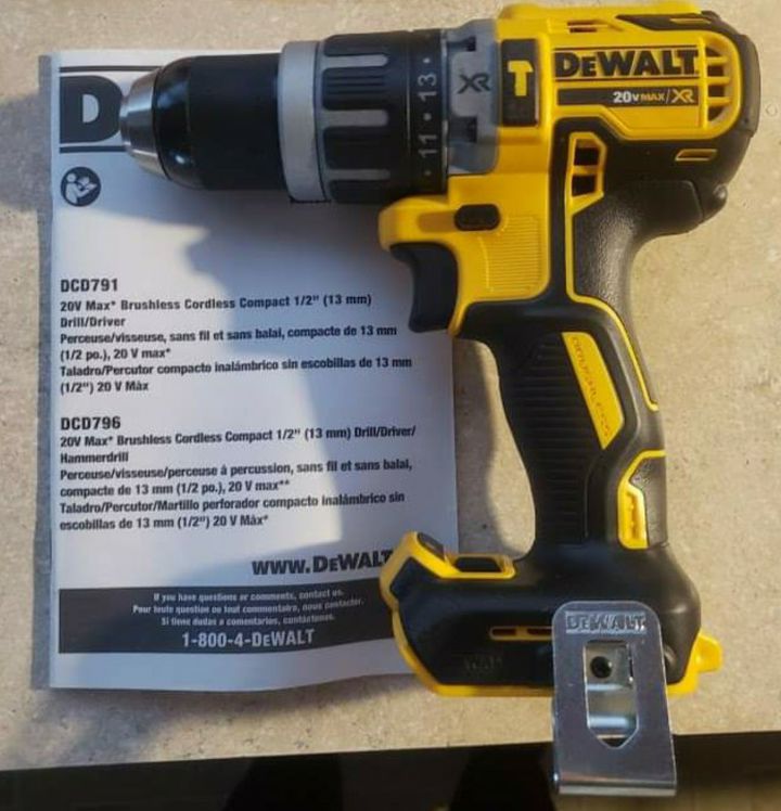 Brand New DeWalt XR Brushless Hammer Drill Bare Tool