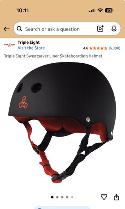 Triple Eight helmet