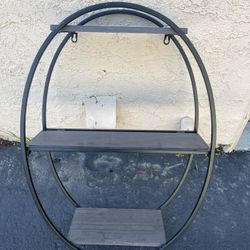 Oval Hanging Shelf