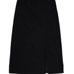 Patagonia Women's Black Midi Skirt XL Straight Pencil Casual Stretch