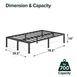 Free Queen Metal Bed frame 