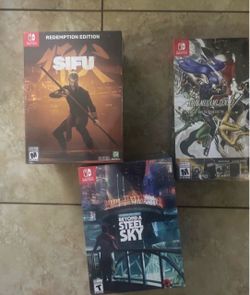 Nintendo switch limited edition games new $45each one price firm
