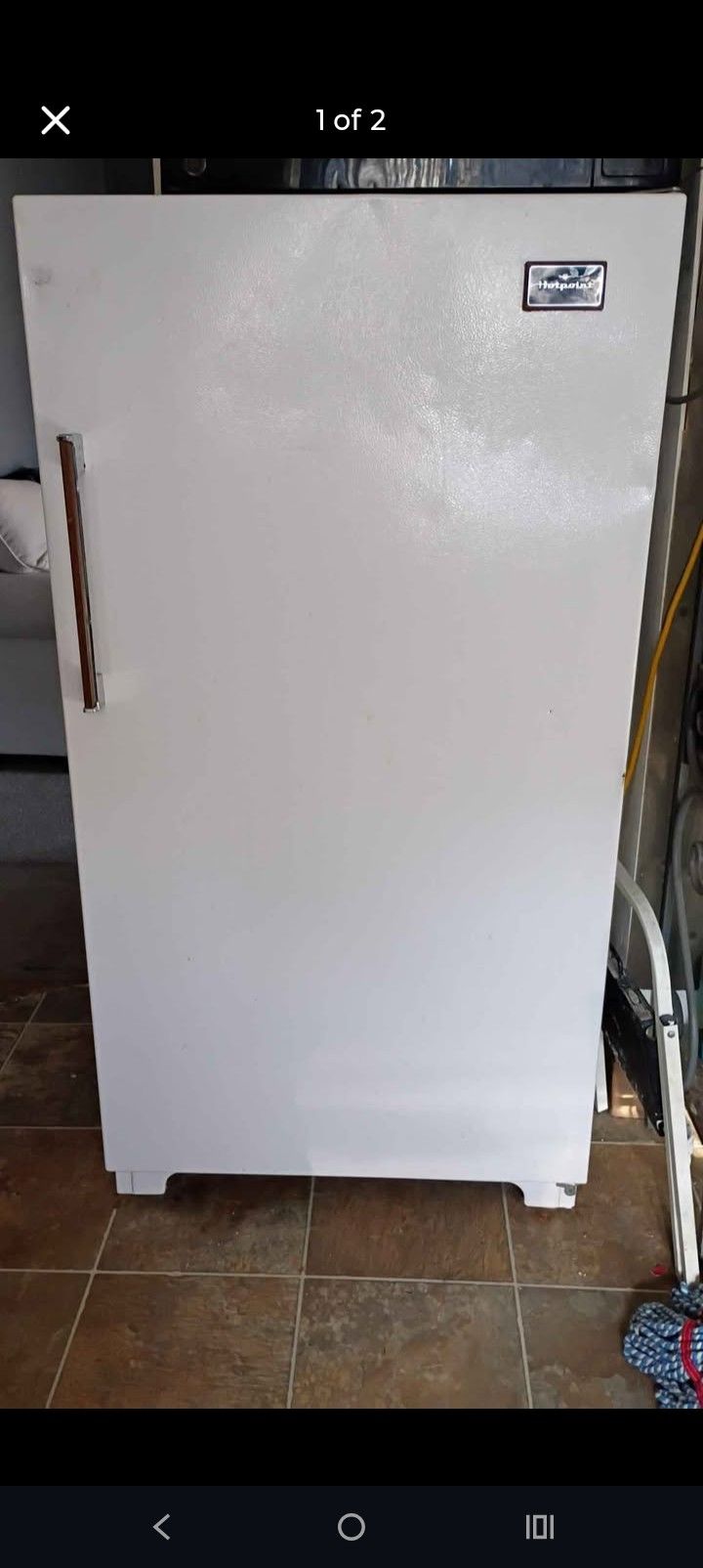 Hot Point Freezer Stand Up