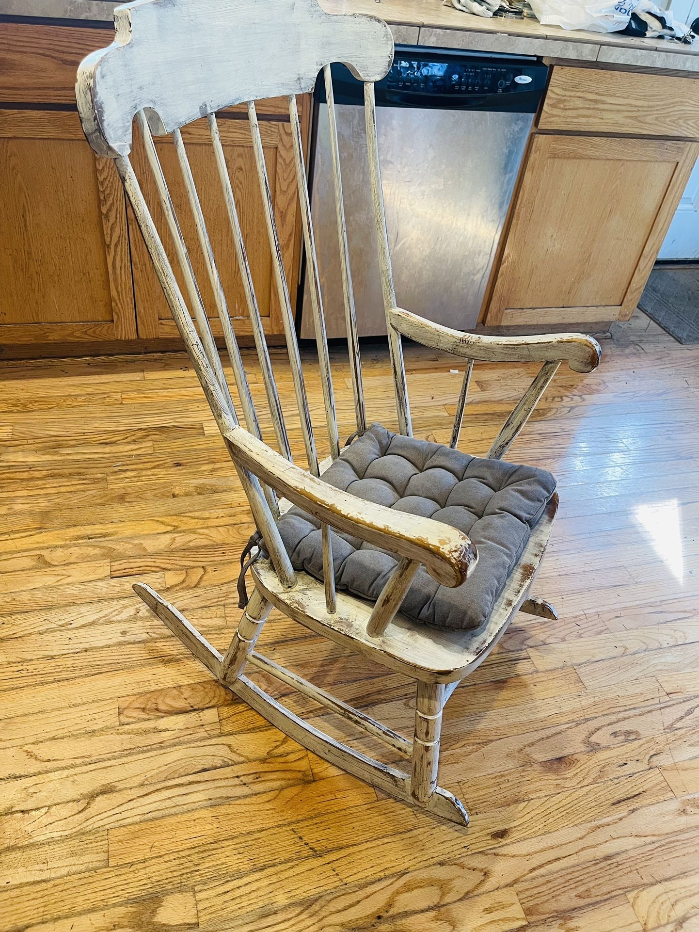 Cute Wooden Rocking Chair