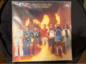 Lynyrd Skynyrd Street Survivors ORIGINAL Flames Cover 1977 Vinyl LP - Great Condition!
