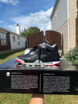 Retro air jordan bred 4’s size 8.5