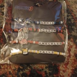 Brand New Sonic 3 4 Bracelet Set