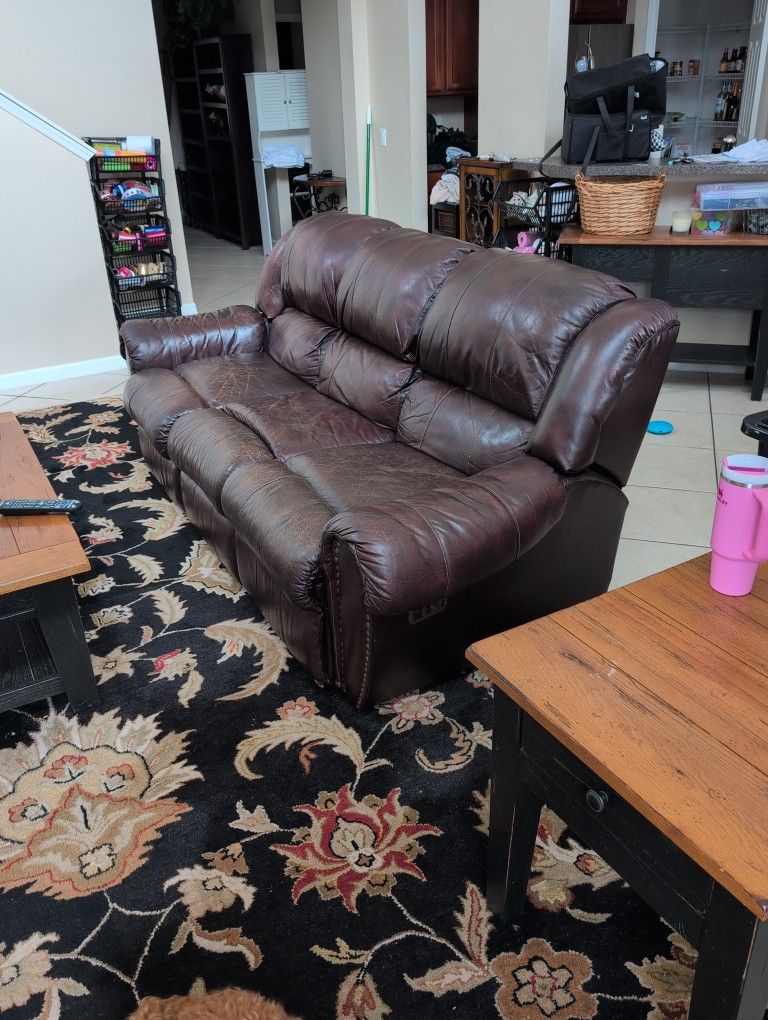 Sofa And Matching Love Seat