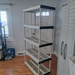 Keter 72x36x18 Storage Shelves 5 Units Available  45ea 