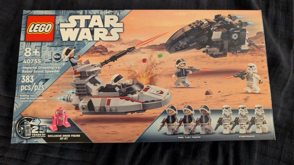 Lego Star Wars 40755 Imperial Dropship Vs Rebel Scout Speeder