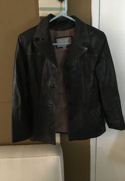 Leather jacket
