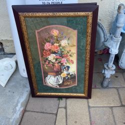 Two vintage mirrors frames
