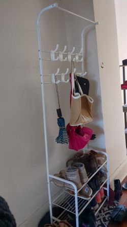 Entry way shoe rack hanger