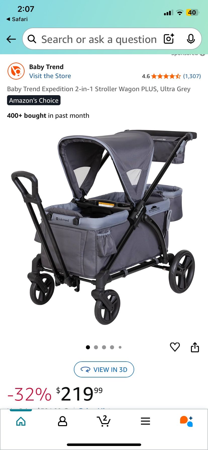 Used Wagon Stroller