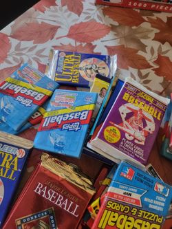 Baseball card lot.