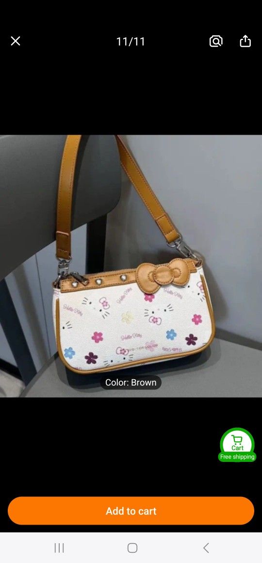 Hello Kitty Purse Crossbody Bag