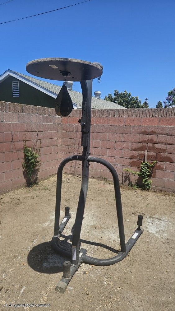 Heavy Bag and Speed Bag Stand/ Heavy Bag