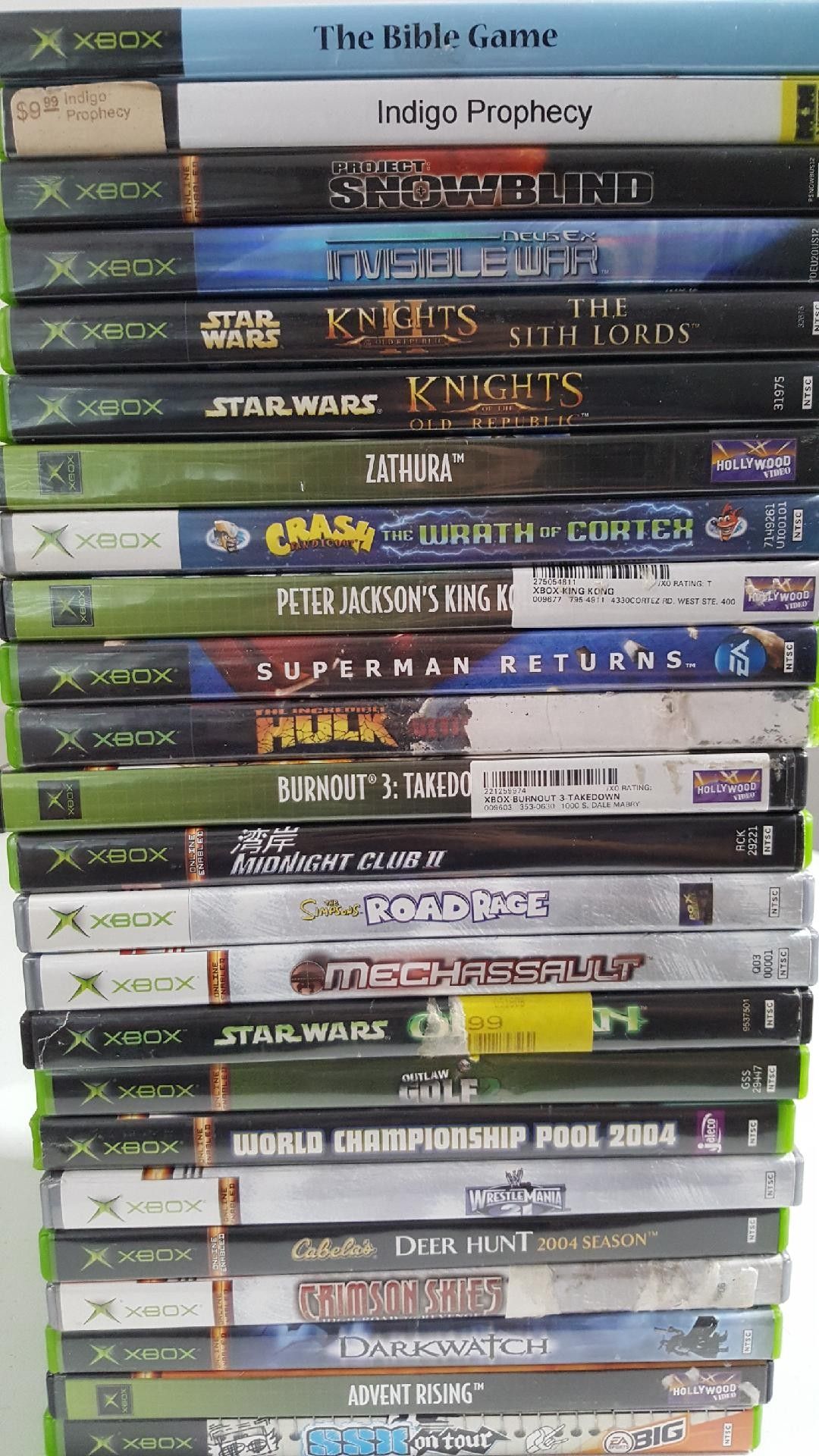 Original xbox games