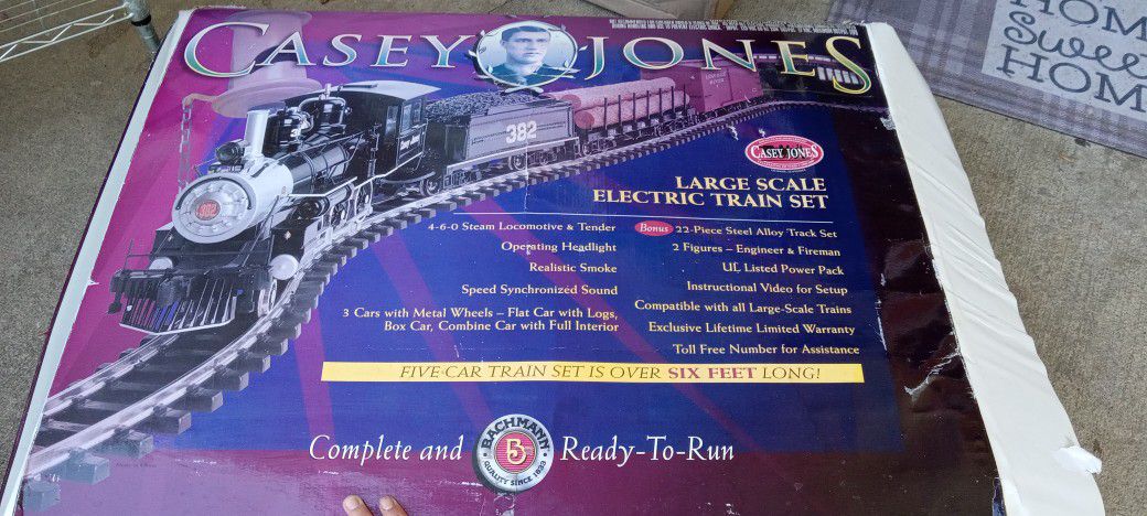 Casey Jones Large Scale Electric Train From The 80s/90s