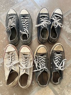Converse Chuck Taylor Low-Top Sneakers – 4 Pairs