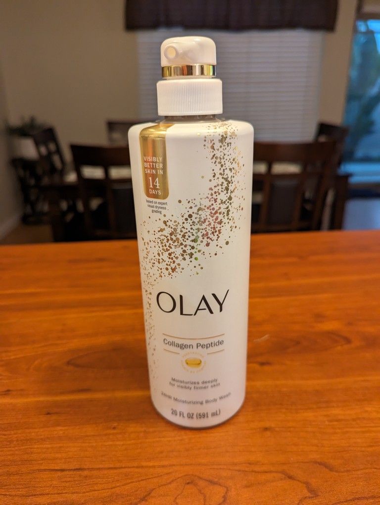 Olay Collagen Body Wash 20 FL Oz
Women's Body Wash with Vitamin B3 and Collagen, All skin Types, 20 oz