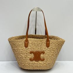 🥰Celine Straw Bag Raffia Hand-woven Bag