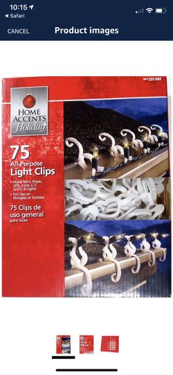 Christmas Light Clips