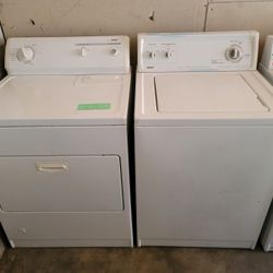 Washer and Dryer Gas Top Load Kenmore