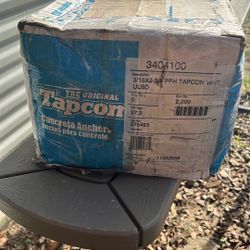 Tapcon 27 Pounds Box Unopened 