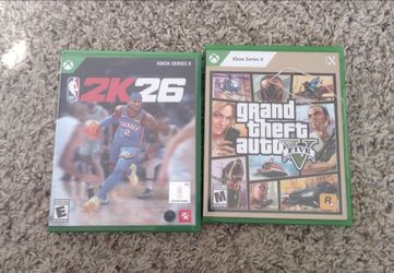 NBA 2K26 & GTA V Xbox Series X Bundle both $25