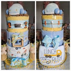 "CONSTRUCTION" DIAPER CAKE 