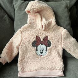 Sherpa Sweatshirt Minnie Mouse 
