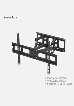 TV mount up to 70” bracket New