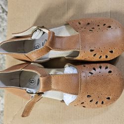 Little Girl Leather Sandals 