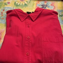 Cute Short Sleeves Button Up
