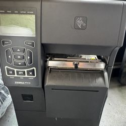 Zebra ZT410 Label printer with cutter and rewind