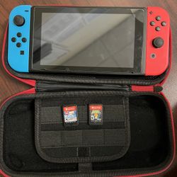 Nintendo Switch W/games