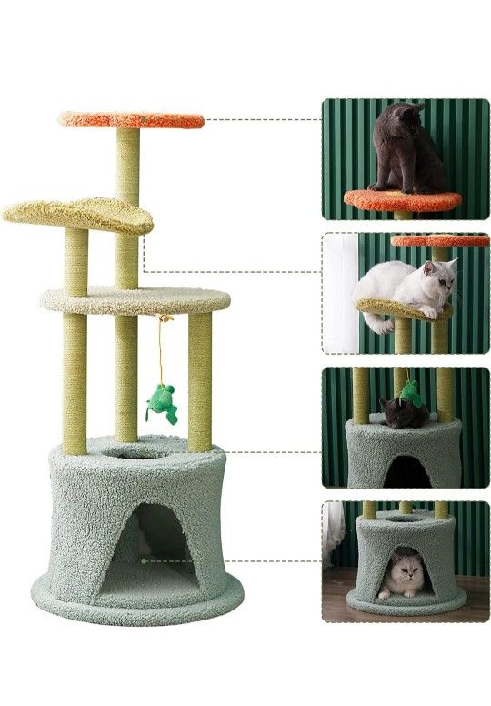 Cute flower cat/kitty tower/tree!