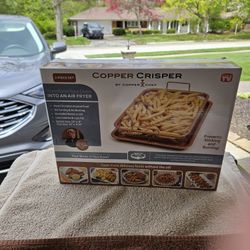 Copper Crisper Set. New