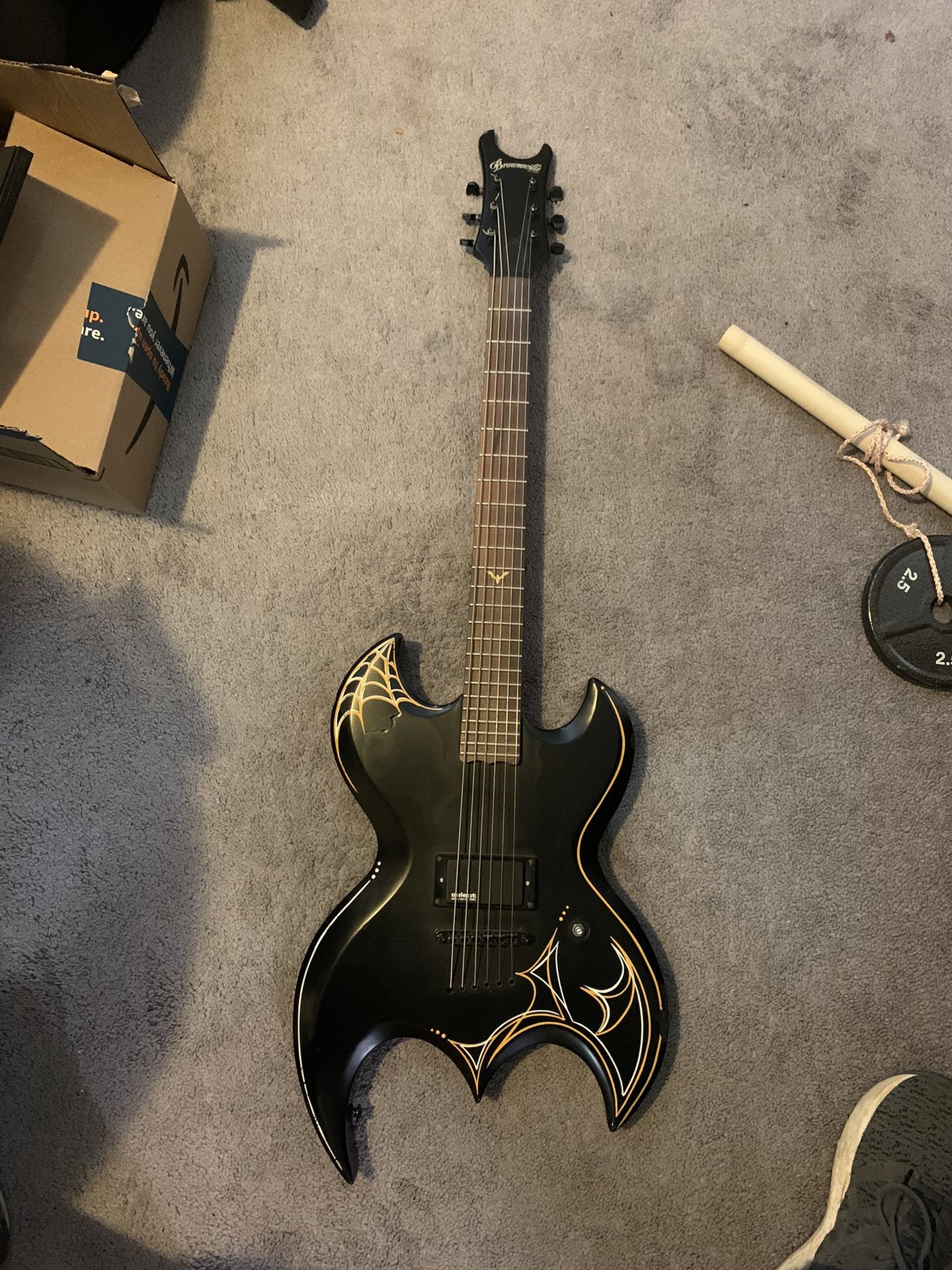 Brownsville Bat Guitar