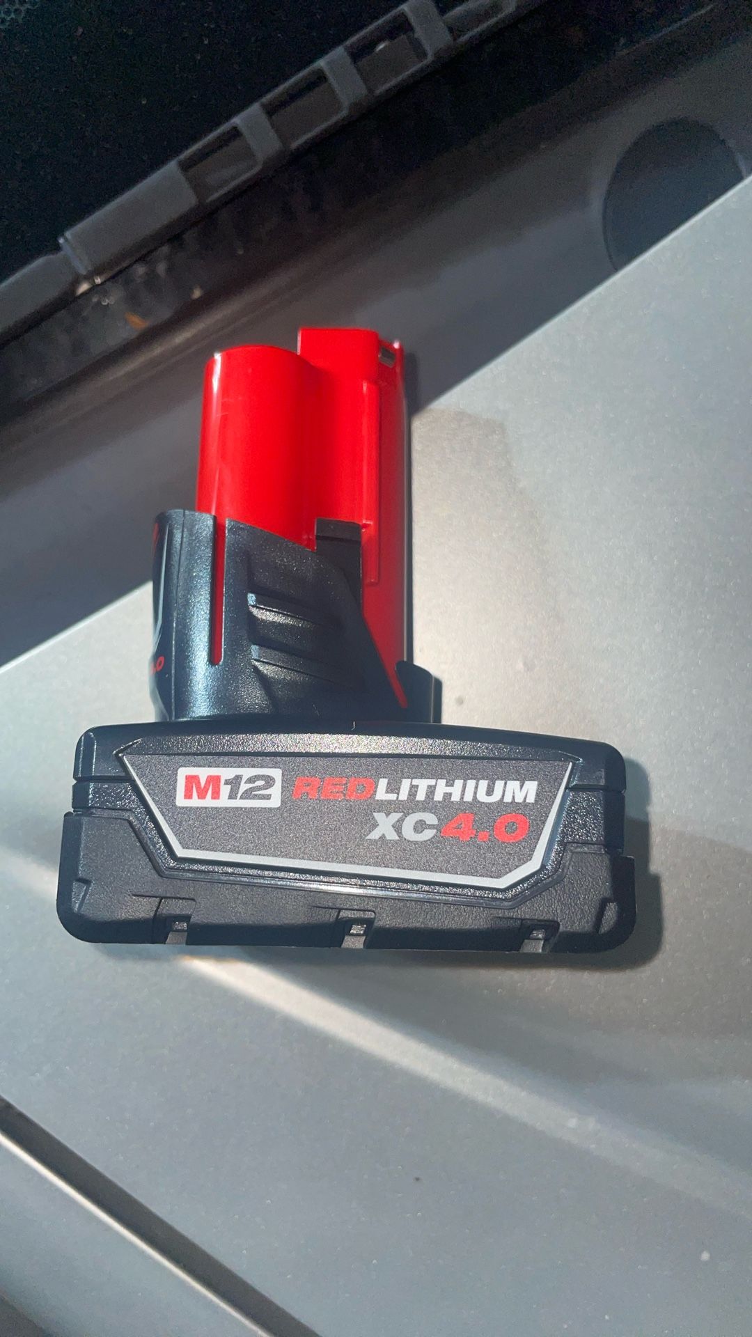 New Milwaukee M12 Battery Red Lithium XC 4.0 Ah - Pick Up Only
