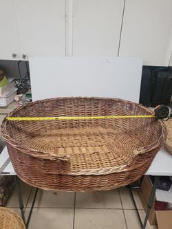 Dog Beds - Wicker/ Rattan