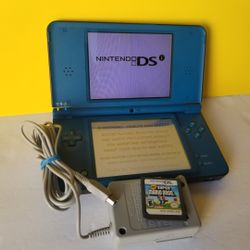 Nintendo DSi XLMidnight Blue ,W Super MarioBros + Charger GOOD CONDITION! Available Today