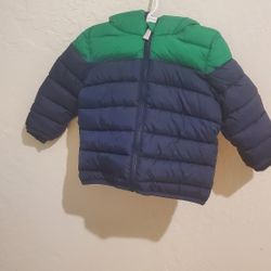 Toddler Boy, Winter  Fleece Hooded Jacket.