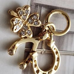 Pandora Gold Good Luck Trio Charm