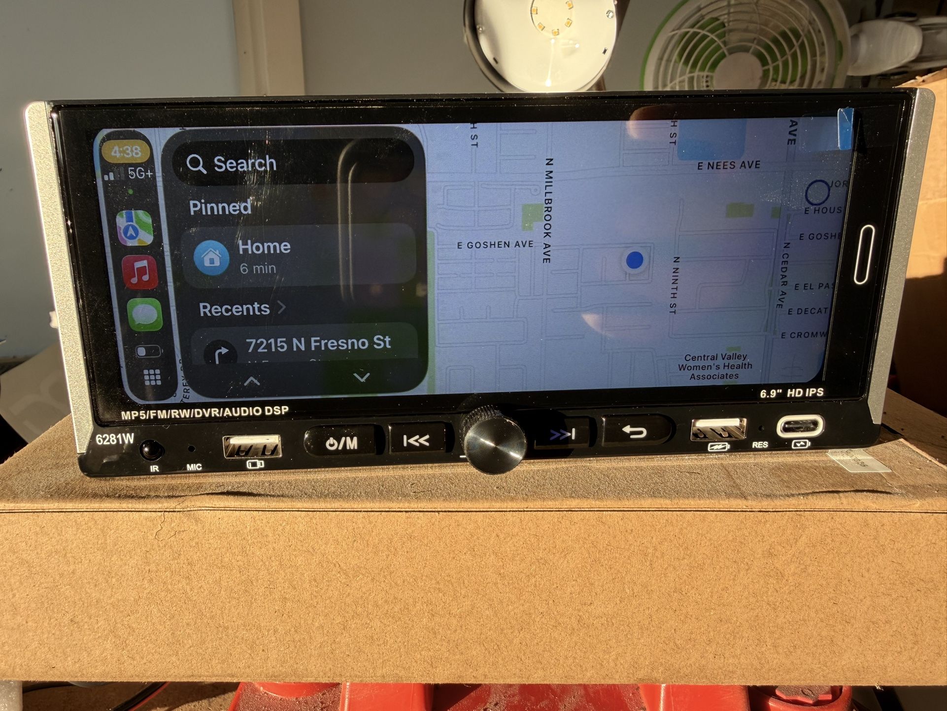 Car Stereo . Wireless Car Play . Remote . Back Up Camera for Sale in ...