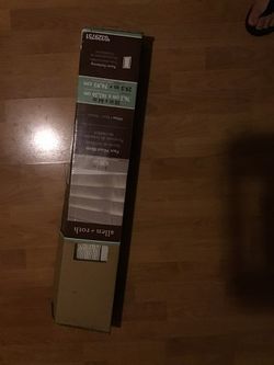 New white faux wood blinds 30 in x 64