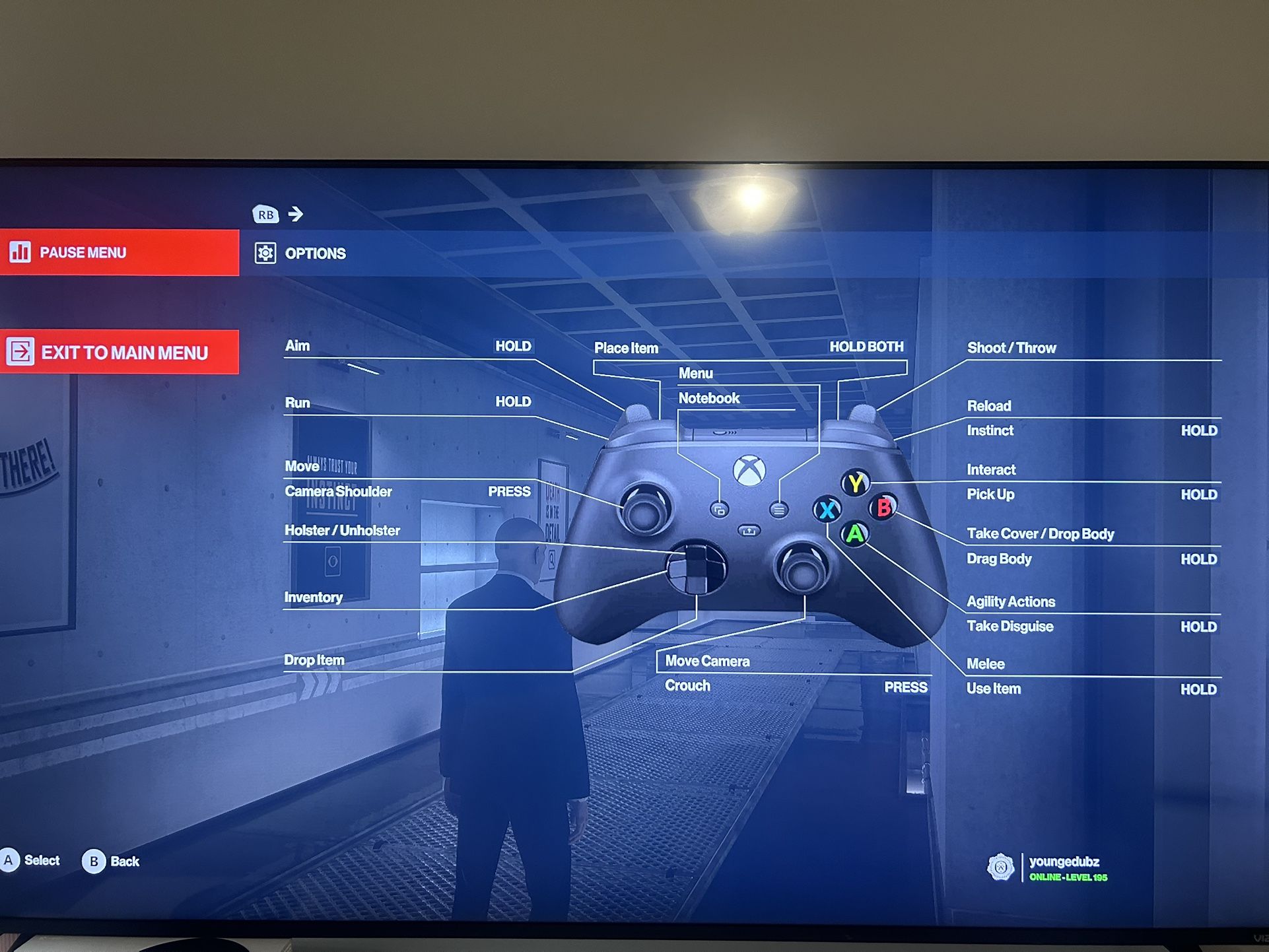 65 inch vizio tv w/original remote