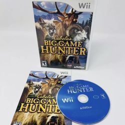 Cabela's Big Game Hunter [2008] | Nintendo Wii | Clean Tested Complete