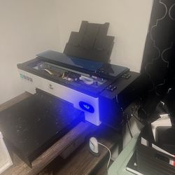 DTF PRINTER- CAMEO 4 - SAWGRASS SG500- CRICUT MINI PRESS- DTF CURING OVEN  GREAT DEAL !